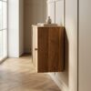 ai-miljoe-2-townsville-fingertappet-v-ghylde-sengebord-med-l-ge-i-100-massiv-egetr-fra-house-nordic-b18xl30xh30cm-206843 Townsville Fingertappet Væghylde/Sengebord med låge i 100% Massiv Egetræ fra House Nordic | B18xL30xH30cm - Billede 2