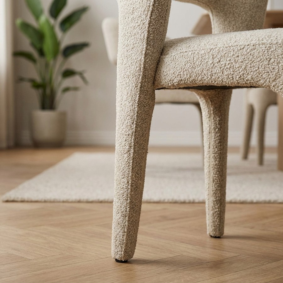 Belmont Spisebordsstol i Sand fra House Nordic | 57x61x79cm - Billede 3