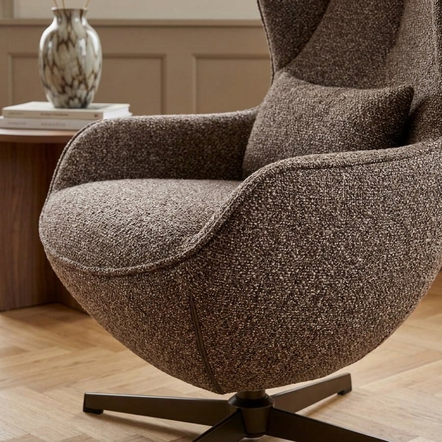 Blenheim Loungestol i Brun fra House Nordic | 76x87.5x90cm - Billede 3