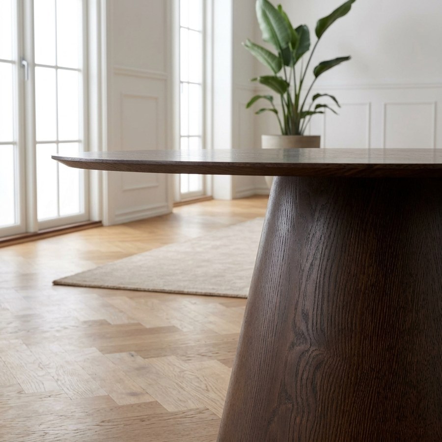 Bolton Spisebord i ægte valnøds Fine fra House Nordic | B90xL160xH75cm. - Billede 3