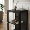 ai-miljoe-3-carmel-sk-nk-i-sort-st-l-med-guld-h-ndtag-fra-unique-furniture-40x45x85cm-236837 Carmel Skænk i Sort Stål med Guld Håndtag fra Unique Furniture | 40x45x85cm - Billede 3