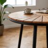 ai-miljoe-3-cleveland-caf-bord-med-massiv-teaktr-s-bordplade-fra-house-nordic-70x74-cm-175852 Cleveland Cafébord med Massiv Teaktræs bordplade Fra House Nordic | ø70x74 cm - Billede 3