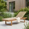 Derby Solseng i Naturfarvet Teak/Polyrattan fra House Nordic | L190xB65xH38cm - Billede 3