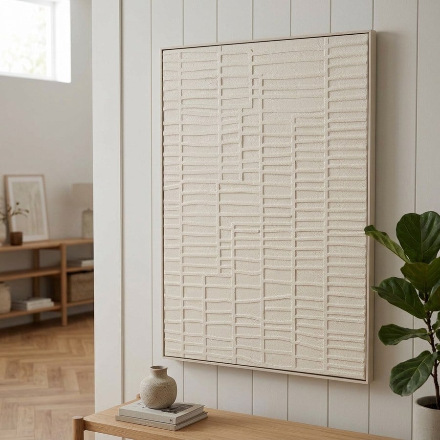 Ena Vægdekoration i Beige fra House Nordic | 3x60x80 cm - Billede 3