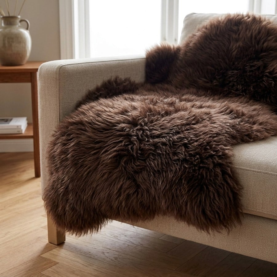 ai-miljoe-3-lammeskind-i-gte-brun-uld-fra-house-nordic-50x85-cm-164886 Lammeskind i ægte Brun uld Fra House Nordic | 50x85 cm - Billede 3
