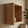 ai-miljoe-3-lattoon-v-ghylde-i-100-massiv-egetr-fra-house-nordic-b30xl18xh30-cm-206926 Lattoon Væghylde i 100% Massiv Egetræ fra House Nordic | B30xL18xH30 cm - Billede 3