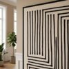 ai-miljoe-3-lipari-l-rredsprint-i-sort-beige-fra-house-nordic-60x90-cm-no-3-175228 Lipari Lærredsprint i Sort/beige Fra House Nordic | 60x90 cm - No.3 - Billede 3