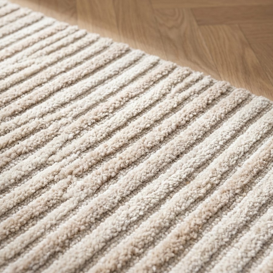 Mango Løber i Råhvid Fra House Nordic | Håndtuftet - 80x180 cm - Billede 3