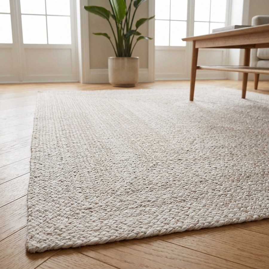 Menorca tæppe i genanvendt plastik fra House Nordic | 300x200x1cm - Billede 3