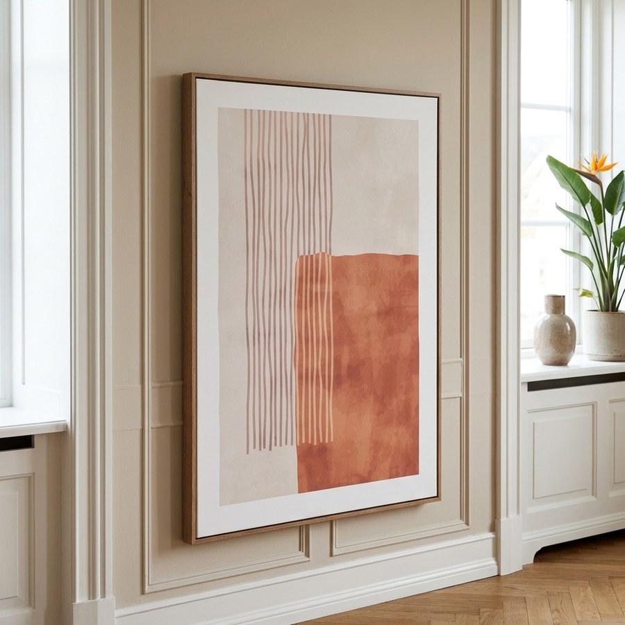 ai-miljoe-3-mina-l-rredsprint-i-beige-brun-fra-house-nordic-50x70cm-222666 Mina Lærredsprint i Beige/Brun fra House Nordic | 50x70cm - Billede 3