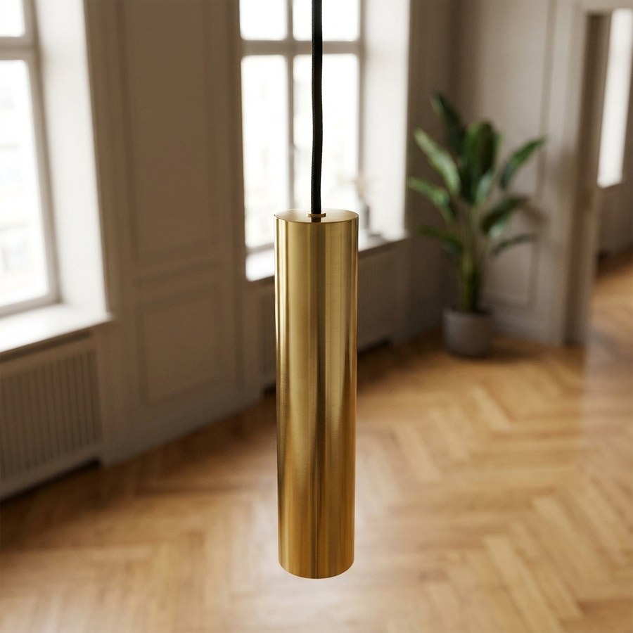 Paris Pendel Lampe i stål og messing Fra House Nordic - Billede 3