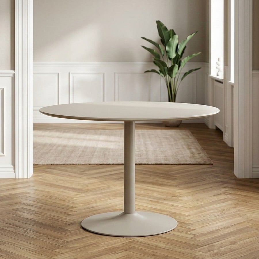 Riva Spisebord i Sand fra House Nordic | Ø120xH75cm - Billede 3