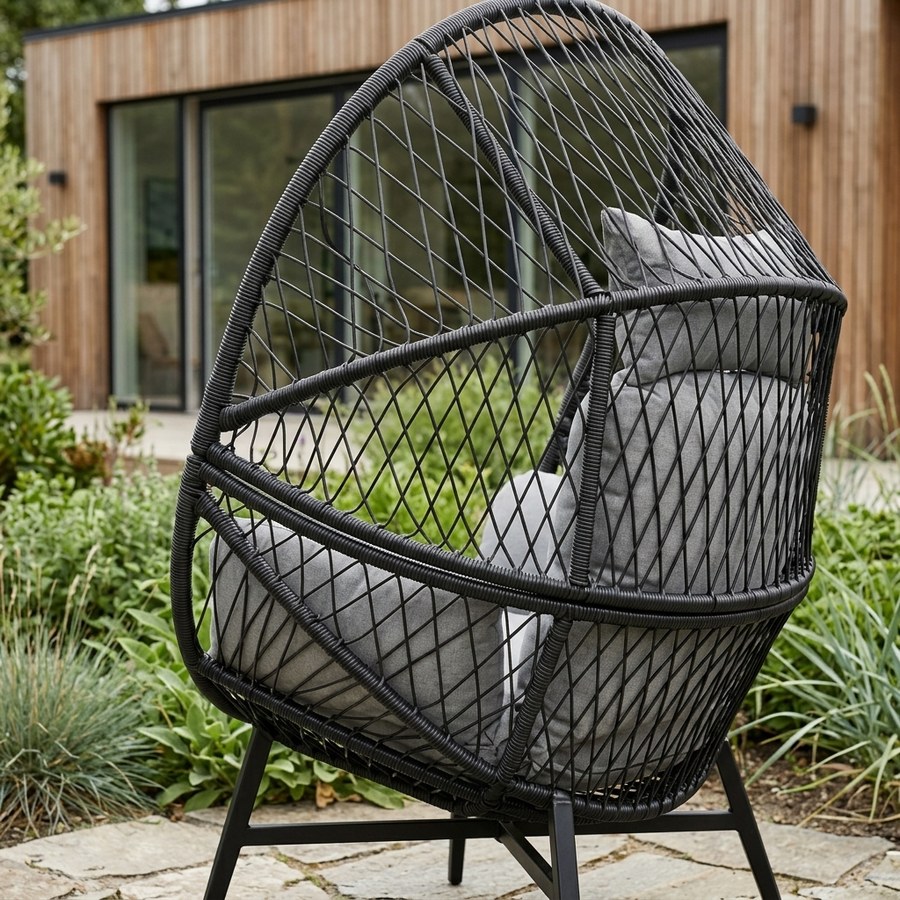 Rosario Loungestol i Polyrattan Fra House Nordic | Inklusiv hynder - 74x73x103 cm - Billede 3