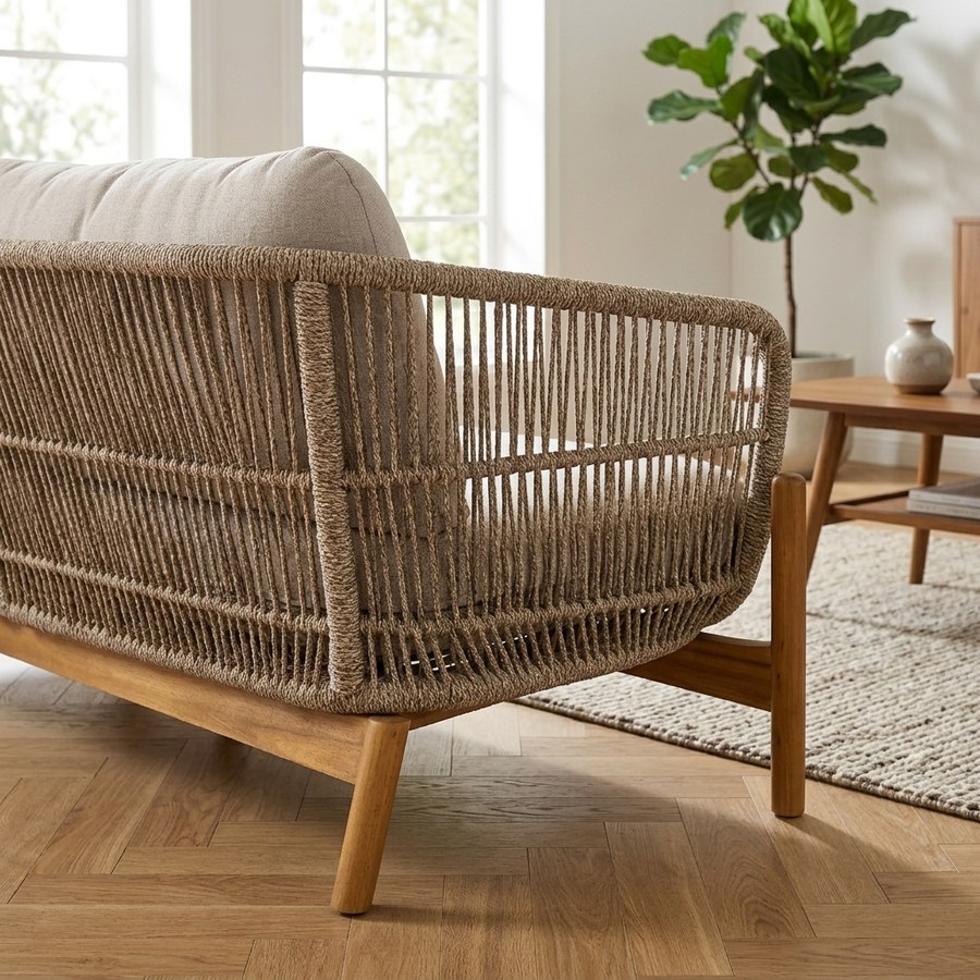 ai-miljoe-3-terracina-loungesofa-med-ben-i-akacietr-inkl-beige-hynder-fra-house-nordic-194642 Terracina Loungesofa med Ben i Akacietræ inkl. Beige Hynder fra House Nordic - Billede 3
