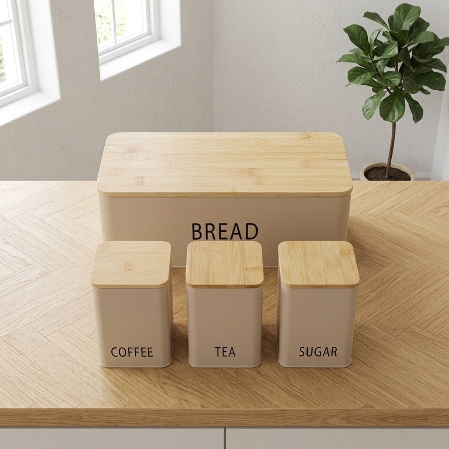 ai-miljoe-3-tula-br-dkasse-i-beige-fra-house-nordic-s-t-af-4-222609 Tula Brødkasse i Beige fra House Nordic | Sæt af 4 - Billede 3