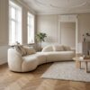ai-miljoe-web-1-amol-sofa-i-sand-polyester-med-3-puder-fra-house-nordic-l326xb138xh75 Amol Sofa i Sand Polyester med 3 Puder fra House Nordic | L326xB138xH75 cm - Billede 1