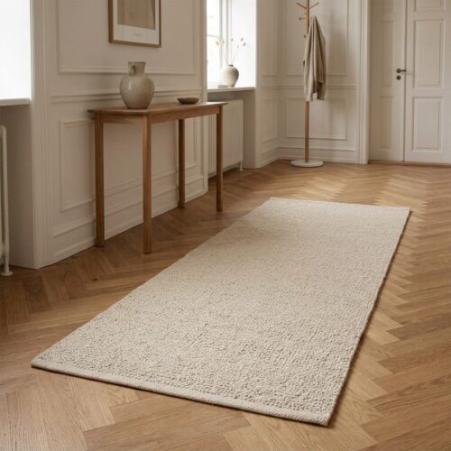 Bela Løber i Beige Uld fra House Nordic | L180xB80 cm - Billede 1