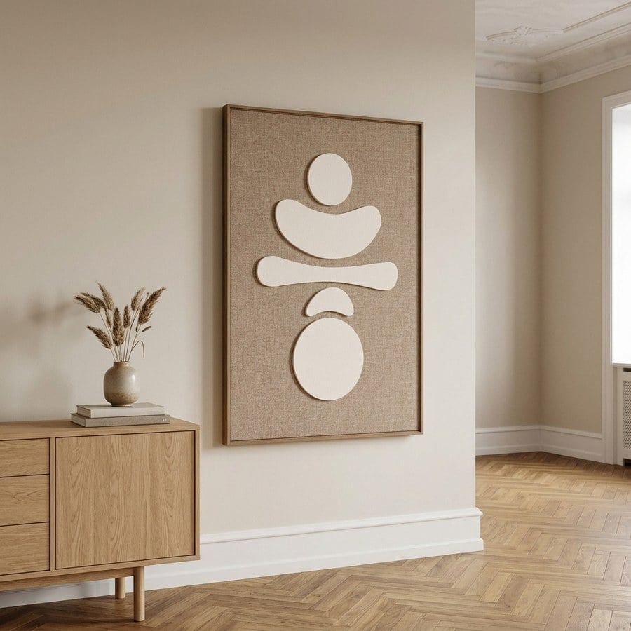 ai-miljoe-web-1-diva-relief-v-gdekoration-i-brun-beige-mdf-polyester-fra-house-nordic Diva Relief Vægdekoration i Brun/Beige MDF & Polyester fra House Nordic | B50xL2,5xH70 cm - Billede 1