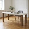 ai-miljoe-web-1-fondi-spisebord-i-sand-brun-cement-mdf-fra-house-nordic-l240xb100xh76 Fondi Spisebord i Sand/Brun Cement & MDF fra House Nordic | L240xB100xH76 cm - Billede 1