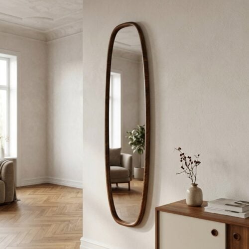 Luxon Spejl i Natur MDF fra House Nordic | B40xD2xH150 cm - Billede 1
