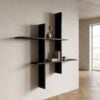 ai-miljoe-web-1-mostar-v-ghylde-i-sort-fyrretr-fra-house-nordic-b86xd10xh38-cm Mostar Væghylde i Sort Fyrretræ fra House Nordic | B86xD10xH38 cm - Billede 1
