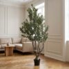 ai-miljoe-web-1-oliventr-kunstig-plante-i-gr-n-pe-plastik-fra-house-nordic-l110xb100xh Oliventræ Kunstig Plante i Grøn PE Plastik fra House Nordic | L110xB100xH220 cm - Billede 1