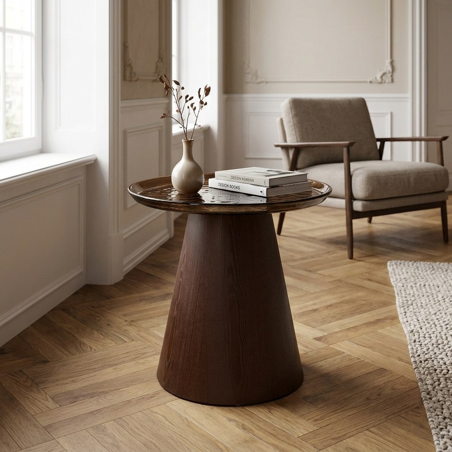 ai-miljoe-web-1-orvieto-hj-rnebord-i-m-rkebrun-asketr-glas-fra-house-nordic-50xh48-cm Orvieto Hjørnebord i Mørkebrun Asketræ & Glas fra House Nordic | Ø50xH48 cm - Billede 1