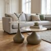 ai-miljoe-web-1-pienza-sofabordss-t-i-khaki-metal-h-rdet-glas-fra-house-nordic-2-borde Pienza Sofabordssæt i Khaki Metal & Hærdet Glas fra House Nordic | 2 Borde - Billede 1