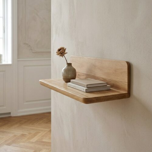 Salina Væghylde i Egetræ fra House Nordic | B40xD22xH12 cm - Billede 1