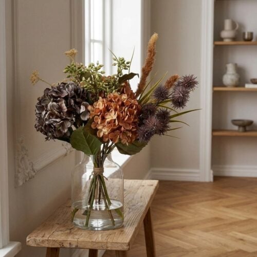 Autumn Buket i Mix Polyester & PE Plastik fra House Nordic | L30xB28xH63 cm - Billede 2
