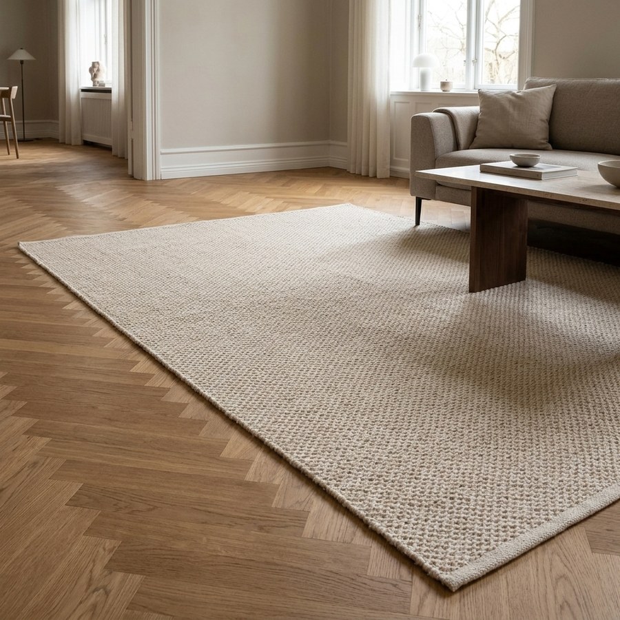 ai-miljoe-web-2-gaya-t-ppe-i-beige-uld-fra-house-nordic-b160xl230-cm Gaya Tæppe i Beige Uld fra House Nordic | B160xL230 cm - Billede 2