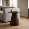 ai-miljoe-web-2-orvieto-hj-rnebord-i-m-rkebrun-asketr-glas-fra-house-nordic-50xh48-cm Orvieto Hjørnebord i Mørkebrun Asketræ & Glas fra House Nordic | Ø50xH48 cm - Billede 2