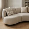 ai-miljoe-web-3-amol-sofa-i-sand-polyester-med-3-puder-fra-house-nordic-l326xb138xh75 Amol Sofa i Sand Polyester med 3 Puder fra House Nordic | L326xB138xH75 cm - Billede 3