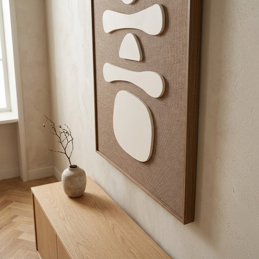 ai-miljoe-web-3-diva-no-1-relief-v-gdekoration-i-brun-beige-mdf-fra-house-nordic-b50xd Diva No.1 Relief Vægdekoration i Brun/Beige MDF fra House Nordic | B50xD2,5xH70 cm - Billede 3