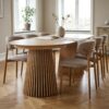 ai-miljoe-web-3-osaka-spisebordss-t-med-levanto-spisebordsstole-i-natur-egetr-sand-pol Osaka Spisebordssæt med Levanto Spisebordsstole i Natur Egetræ & Sand Polyester fra House Nordic | 6 Stole & 1 Bord - Billede 3