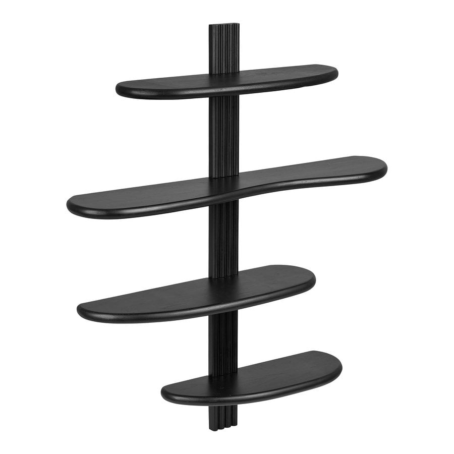 aliano-vghylde-i-sort-egetr-fra-house-nordic-b80xd175xh88-cm-2 Aliano Væghylde i Sort Egetræ fra House Nordic | B80xD17,5xH88 cm - Billede 5