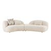 amol-sofa-i-sand-polyester-med-3-puder-fra-house-nordic-l326xb138xh75 Amol Sofa i Sand Polyester med 3 Puder fra House Nordic | L326xB138xH75 cm - Billede 4