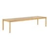 Bowen Spisebord i Natur/Mørk Sand Egetræ med 2 Tillægsplader fra House Nordic | L220-270-320xB100xH75 cm - Billede 5