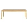 Bowen Spisebord i Natur/Mørk Sand Egetræ med 2 Tillægsplader fra House Nordic | L220-270-320xB100xH75 cm - Billede 6
