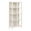 brisbane-vitrineskab-i-off-white-stl-med-2-glaslger-fra-house-nordic-b-2 Brisbane Vitrineskab i Off White Stål med 2 Glaslåger fra House Nordic | B80xD35xH175 cm - Billede 5