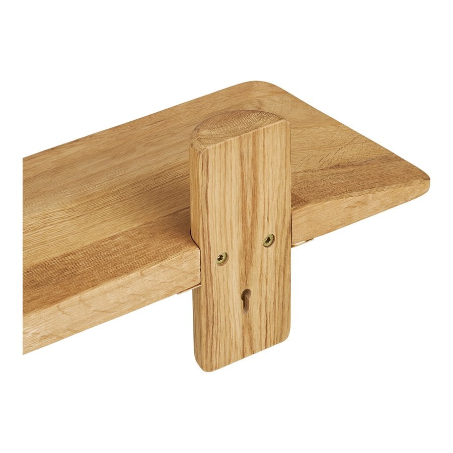 calcata-vghylde-i-egetr-fra-house-nordic-b110xd22xh185-cm-6 Calcata Væghylde i Egetræ fra House Nordic | B110xD22xH18,5 cm - Billede 9