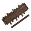 caltra-knagerkke-i-mrkebrun-egetr-fra-house-nordic-b40xd3xh18-cm-5 Caltra Knagerække i Mørkebrun Egetræ fra House Nordic | B40xD3xH18 cm - Billede 8