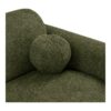 clyde-loungesofa-venstrevendt-i-olivengrn-polyester-med-puder-fra-hous-4 Clyde Loungesofa Venstrevendt i Olivengrøn Polyester med Puder fra House Nordic | B300xL109-177xH75 cm - Billede 7