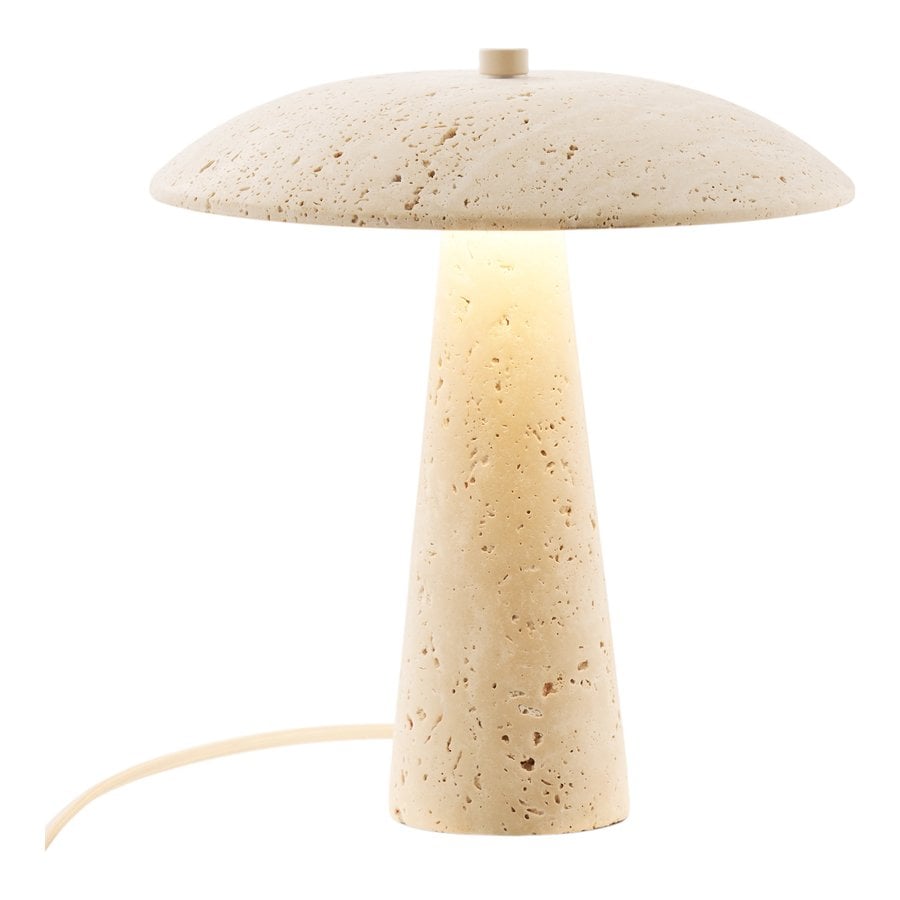 Consett Bordlampe i Natur Travertin fra House Nordic | Ø23xH25,5 cm - Billede 5