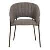 costa-spisebordsstol-i-mrkegr-stof-ben-i-gunmetal-gr-stl-fra-house-nor-2 Costa Spisebordsstol i Mørkegrå Stof & Ben i Gunmetal Grå Stål fra House Nordic | B60xL56xH80 cm - Billede 5