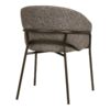 costa-spisebordsstol-i-mrkegr-stof-ben-i-gunmetal-gr-stl-fra-house-nor-4 Costa Spisebordsstol i Mørkegrå Stof & Ben i Gunmetal Grå Stål fra House Nordic | B60xL56xH80 cm - Billede 7