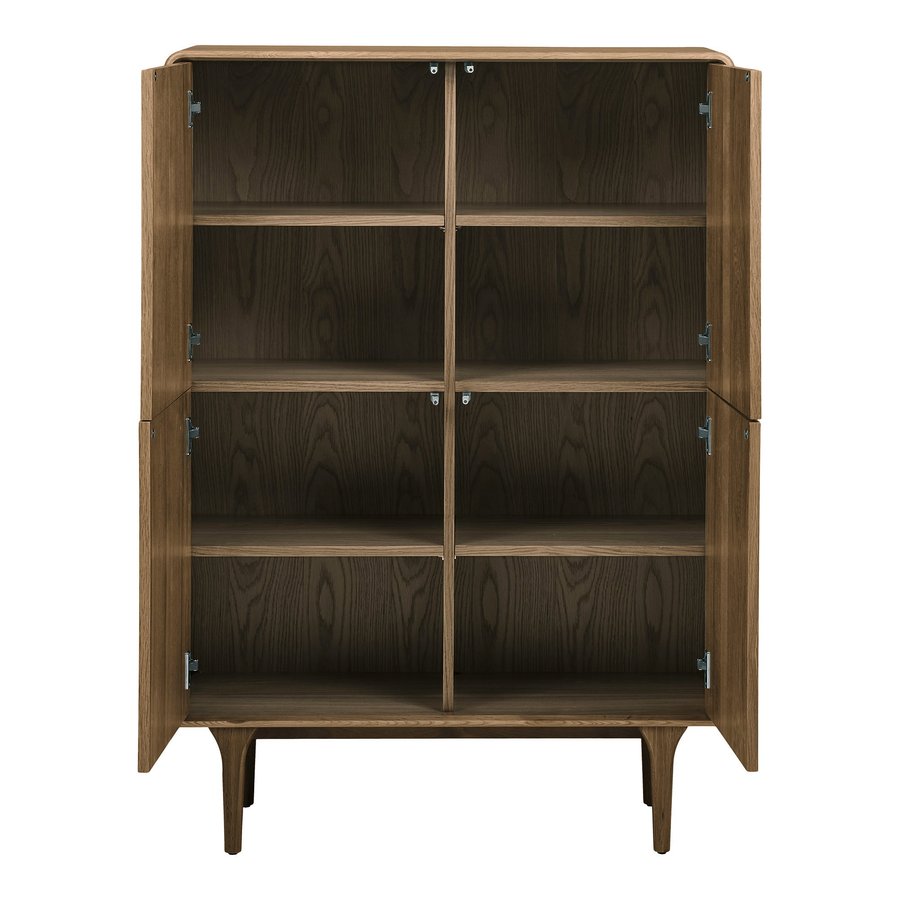 darwin-skab-i-mrkebrun-egetr-fra-house-nordic-b100xd40xh140-cm-2 Darwin Skab i Mørkebrun Egetræ fra House Nordic | B100xD40xH140 cm - Billede 5