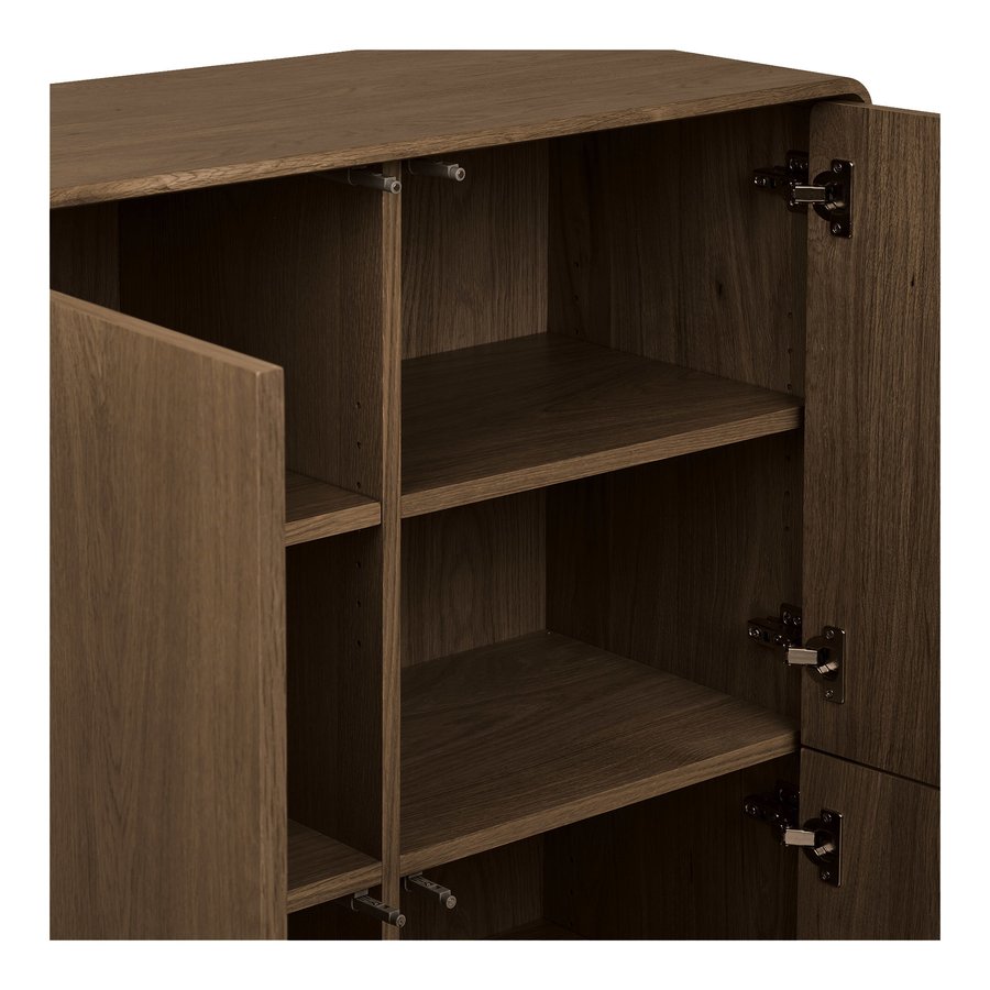 darwin-skab-i-mrkebrun-egetr-fra-house-nordic-b100xd40xh140-cm-5 Darwin Skab i Mørkebrun Egetræ fra House Nordic | B100xD40xH140 cm - Billede 8
