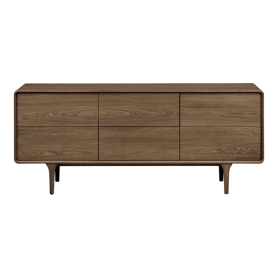 Darwin Skænk i Mørkebrun Egetræ fra House Nordic | B180xD45xH75 cm - Billede 4