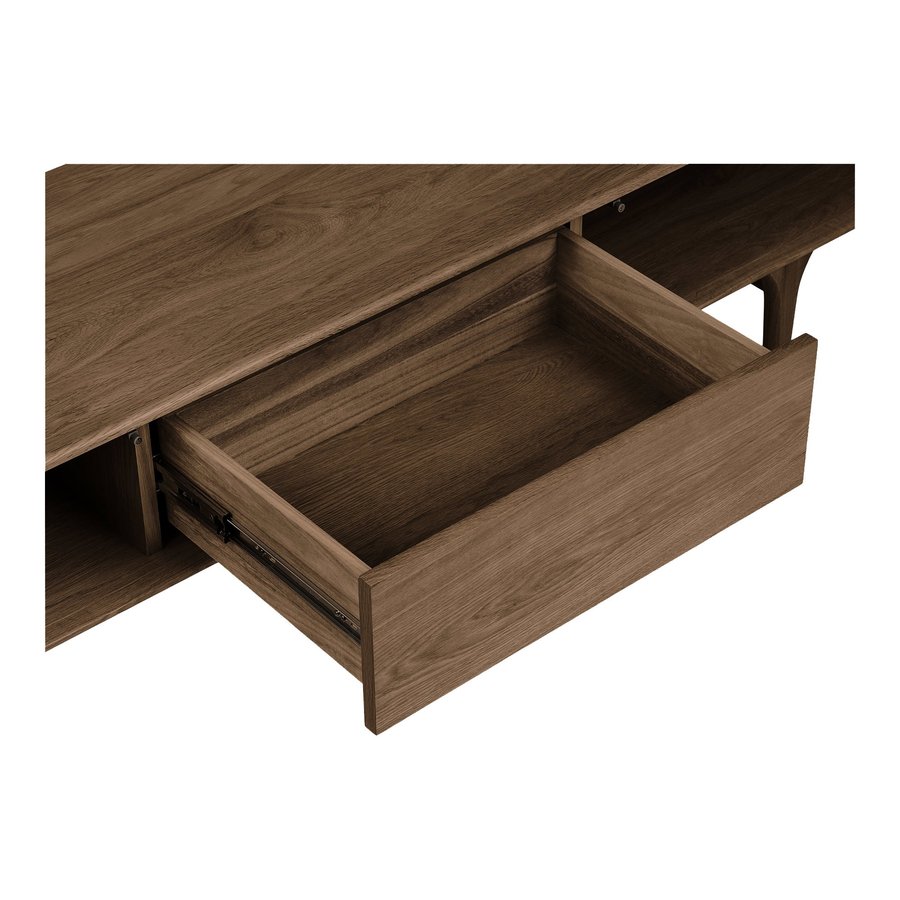 darwin-tv-bnk-i-mrkebrun-egetr-fra-house-nordic-b180xd45xh45-cm-5 Darwin TV-bænk i Mørkebrun Egetræ fra House Nordic | B180xD45xH45 cm - Billede 8